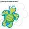 Carson Dellosa 36-Piece Sea Creatures Cut Outs, Colorful Cardstock Fish Cutouts for Ocean Themed Party Decorations, Summer, Bulletin Board, and Classroom Decor
